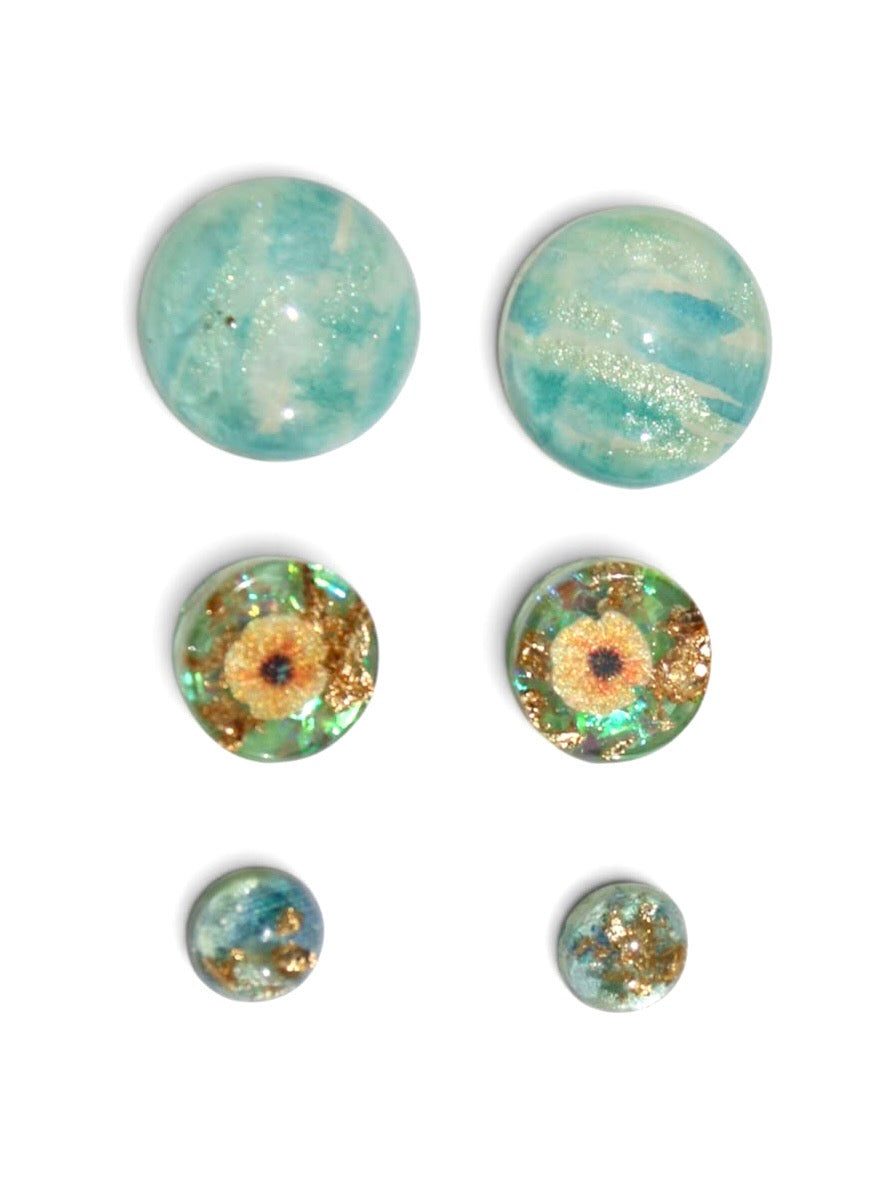 Aretes Acuarela - Rocío